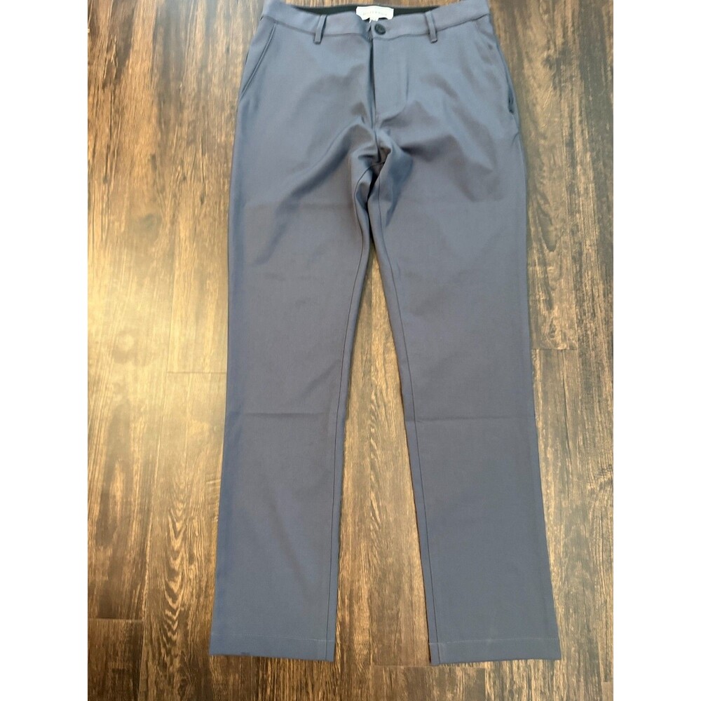 Mott & Bow Men's Slim Fit Tech Pants Blue Sz 30x30 EUC Performance
